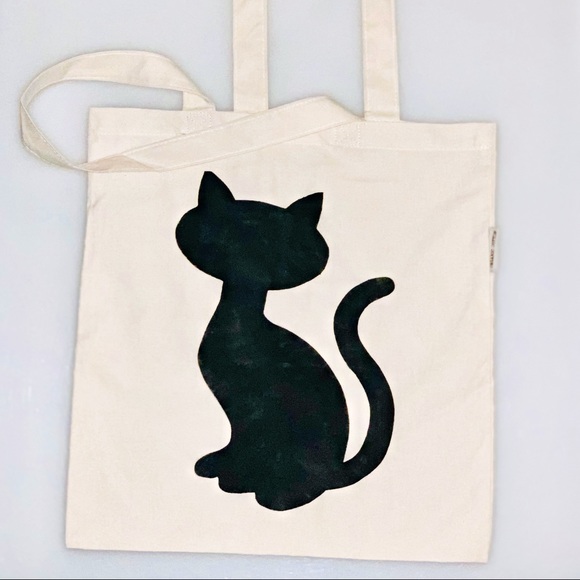 Cat tote bag. Brand new! Shopping bag, beach bag - Picture 2 of 4
